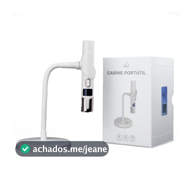 Mini Cabine Portátil Lanterna UV D&Z DZ60 Linha Profissional de produtos D&Z