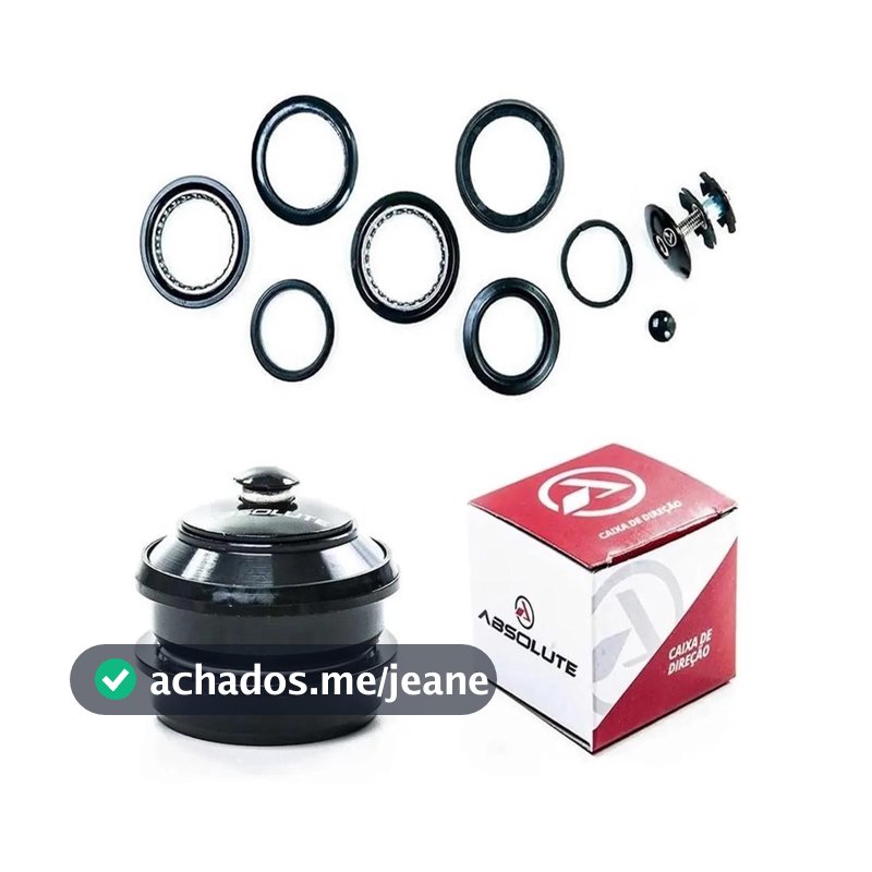 Caixa De Direcao Bike Mega Over Absolute B411 44/44 1.1/8 Mtb