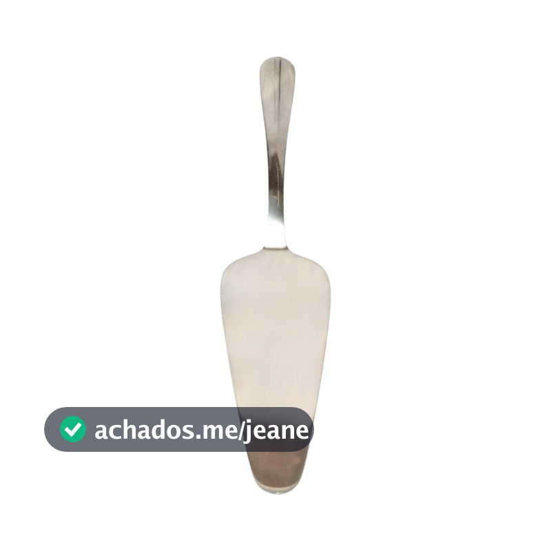 Espátula Para Bolo 26cm Aço Inox Luxo Profissional Cortar e Servir Torta Sobremesa