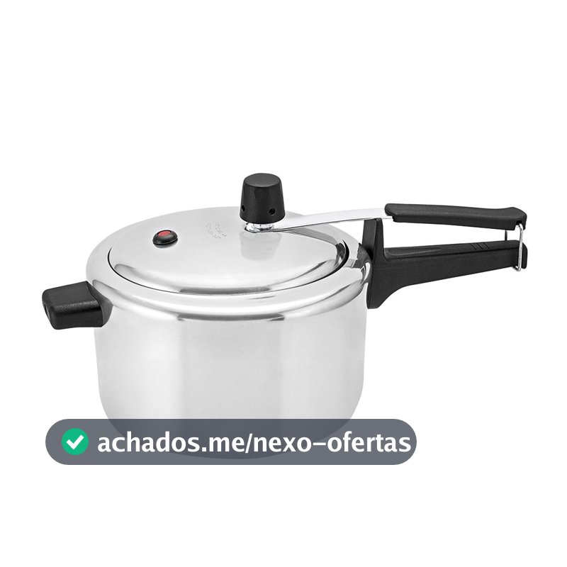 Panela De Pressão 3 Litros Panelux Classic Alumínio Polido