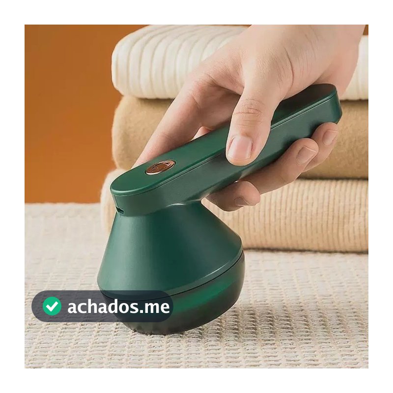 Papa Bolinhas Sem Fio | Elétrico Tira Pelos de Roupas | Recarregável + Aparador