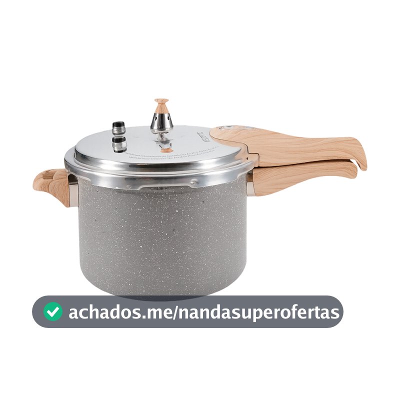 Panela de Pressão Neuhaus Marble Life 4,5L Cerâmica Indução