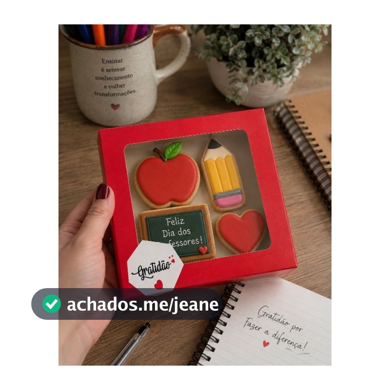 100 Embalagem Dia professores, Caixa para Brigadeiro, Confeitaria Artesanal, Caixa com Visor, Presente Criativo.