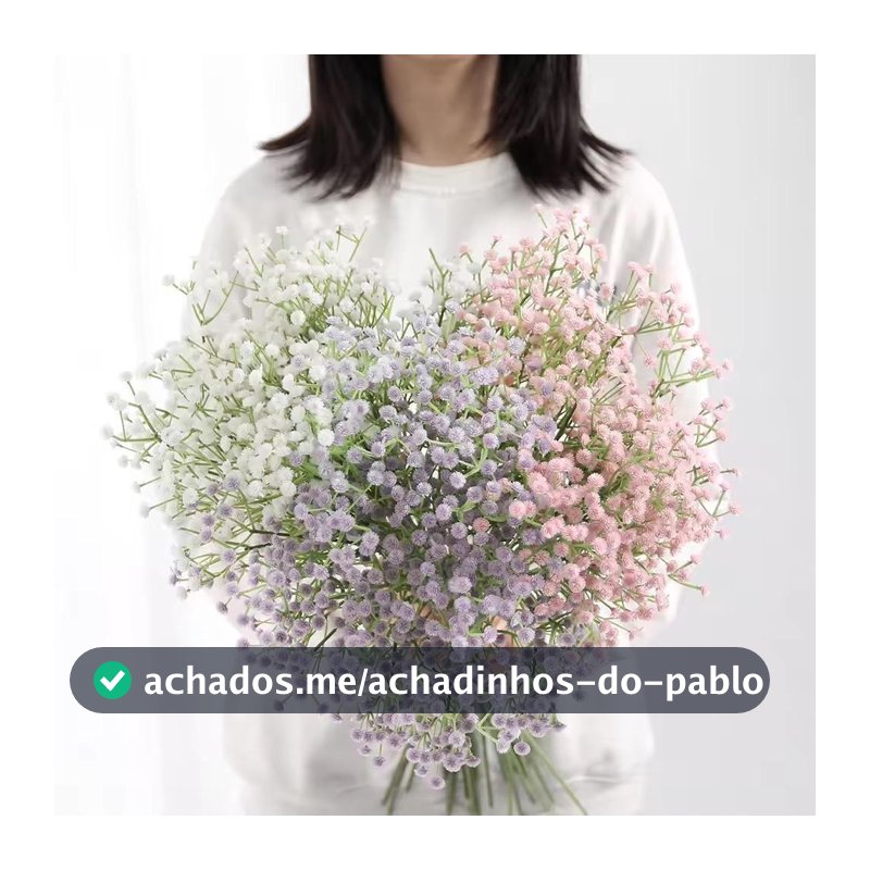 Kit 12 Buquês Gypsophila Artificial – Mosquitos Para Casamento Arranjos Decoração Festas | Pronta Entrega