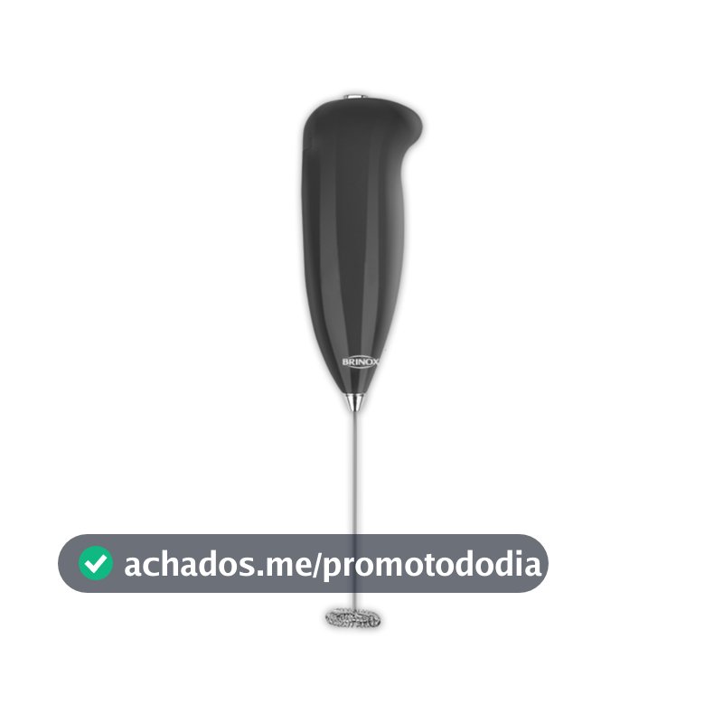 Mixer Brinox Descomplica 22x4,5x4,2 cm Preto - Fácil de usar