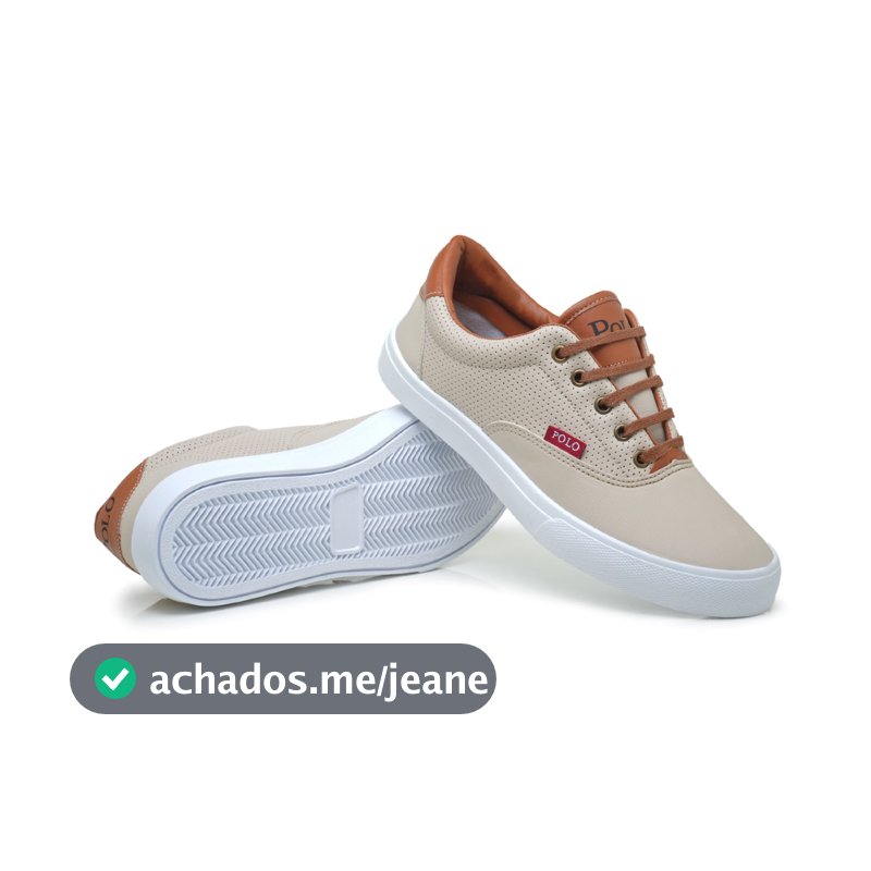Tênis Masculino Casual Polo tenis masculino Social casual elegante moderno estiloso confortavel