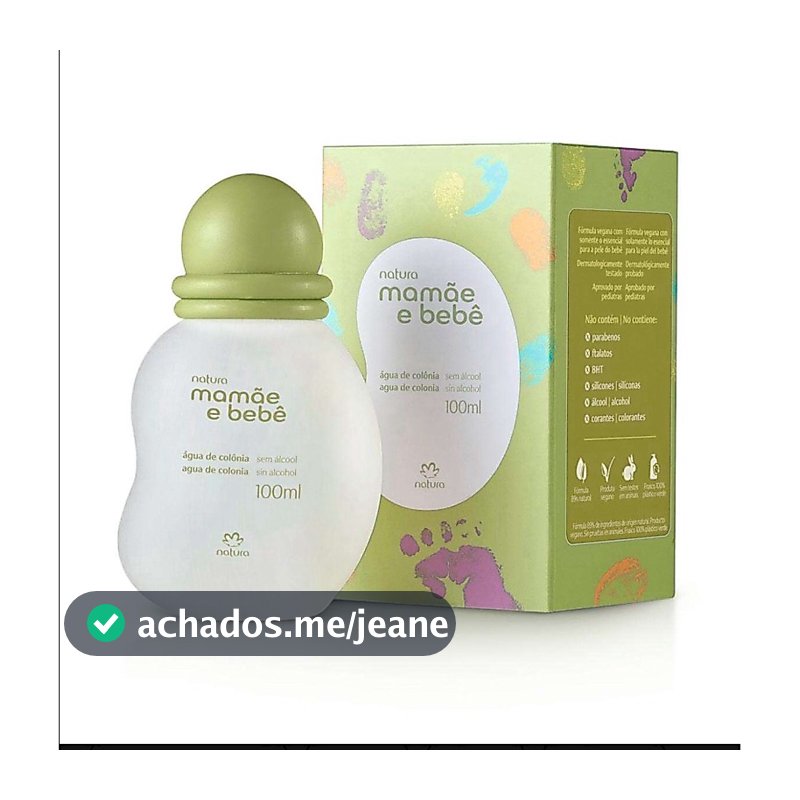 Mamãe Bebe Natura original. Adquiri Aqui!
