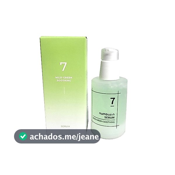numbuzin no.7 mild green soothing serum 50ml