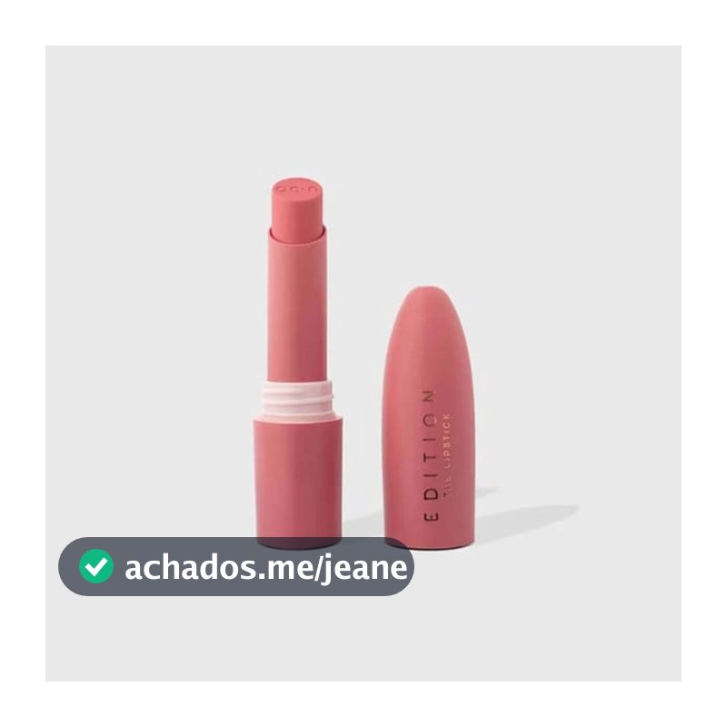 Batom Glossy The Lipstick Rosé Pink - Océane Edition