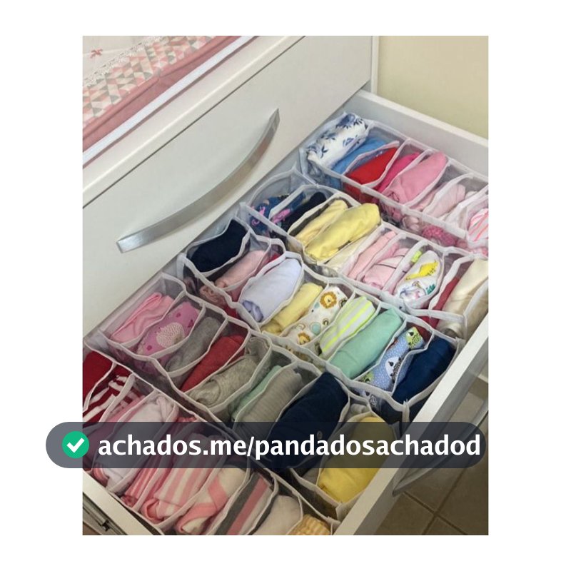 Colmeias organizadoras para bebê Kit 10 unidades
