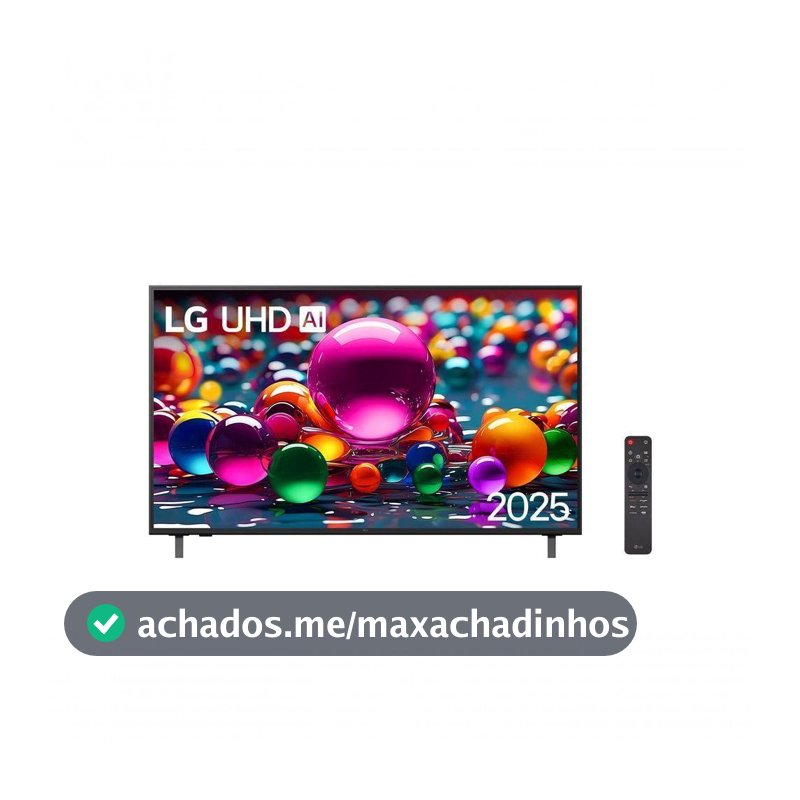 Smart LG UHD AI 4K UA85 de 60 Polegadas 2025 Bivolt