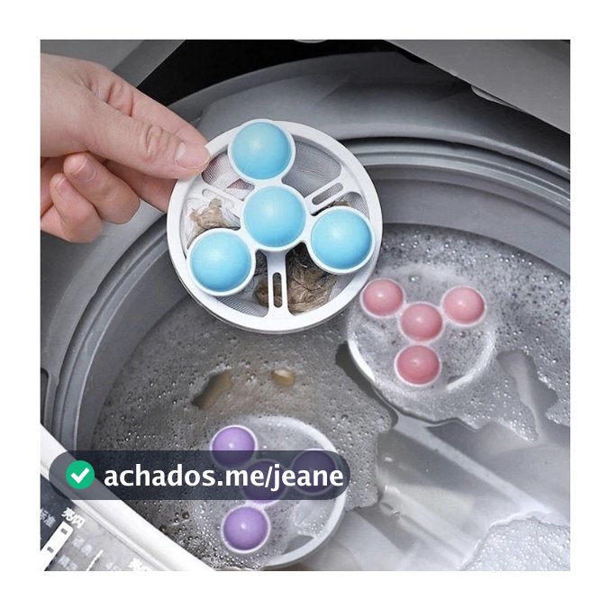 1-5 Filtro Coletor de Pelos Fiapos Flutuante Para Máquina de Lavar Roupa Reutilizável