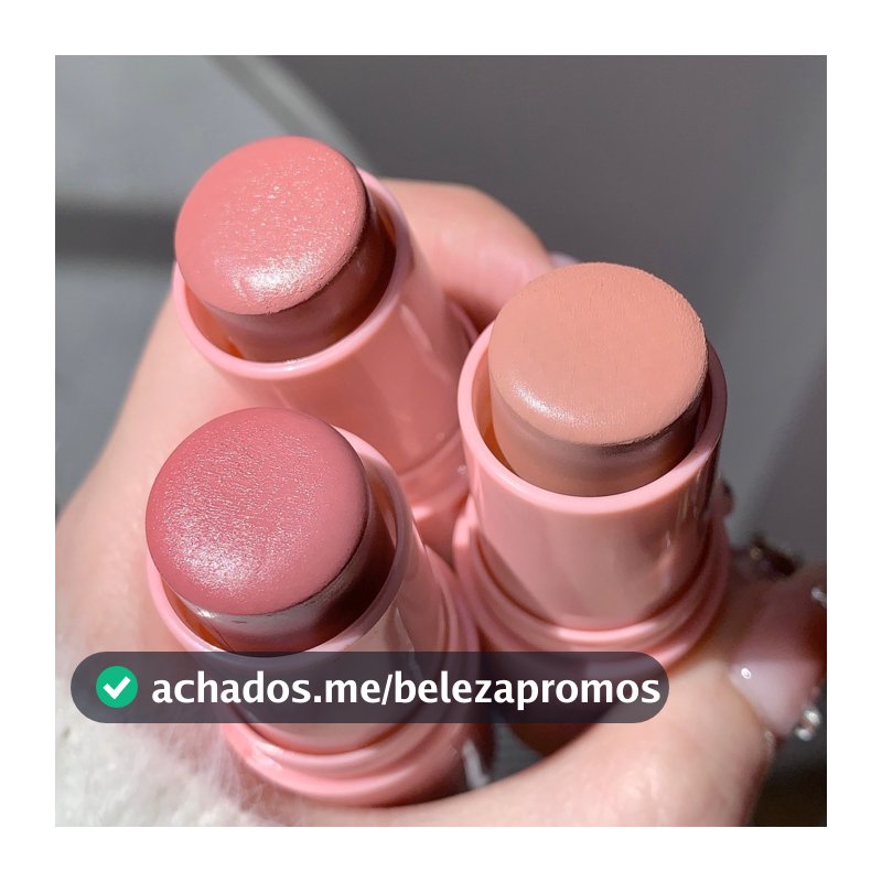 Blush Em Bastão Cremoso , Efeito Fosco , Para Maquiagem Natural E De Longa Duração