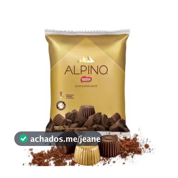Achocolatado Em Po Alpino 1kg Nestle