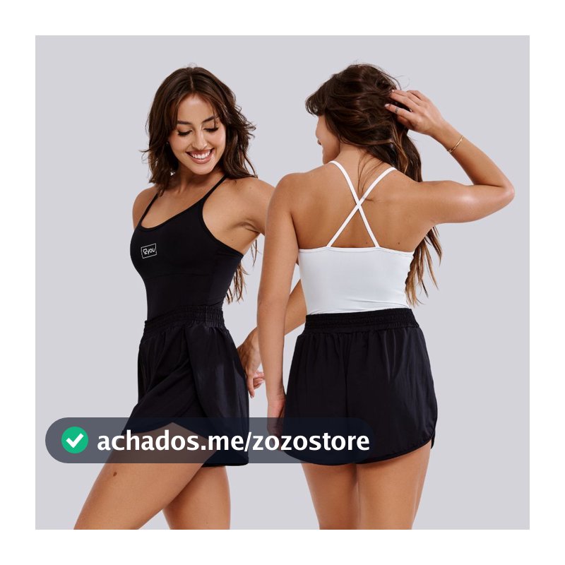 Kit 2 Regata Fitness Feminina Roupa de Academia Confortável Compressão
