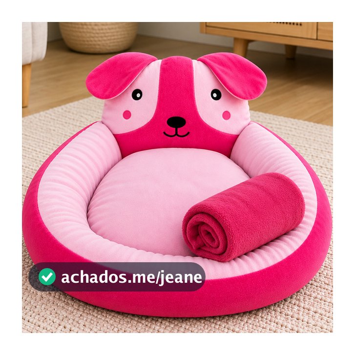 Caminha Pet + Manta Para Cachorro Cama Pet Tamanho 45x45 Várias Cores
