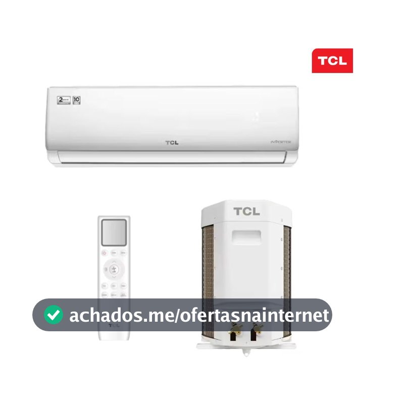 Ar Condicionado TCL Split Hi Wall Elite Inverter 9.000 Btus Frio TAC-09CSGV-INV Frio 220V