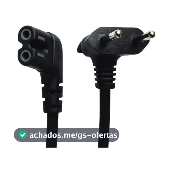 Cabo De Energia Bipolar 10a Universal Para Tv Samsung LG Philco Tcl Ps4 Impressora Monitor