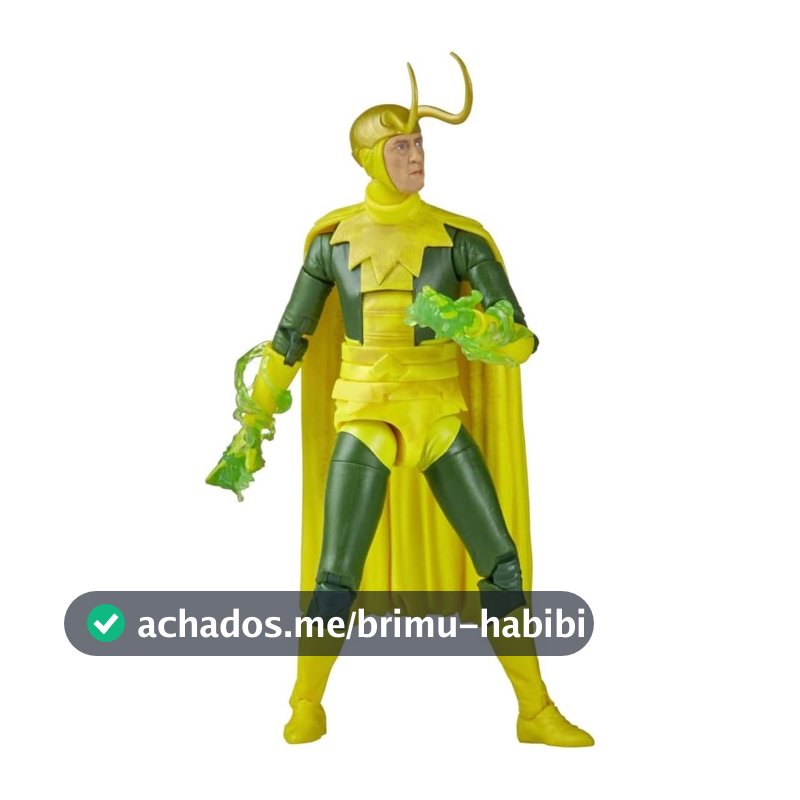 Boneco Marvel Legends Series - Figura de 15 cm com Acessórios - Loki - F3702 - Hasbro