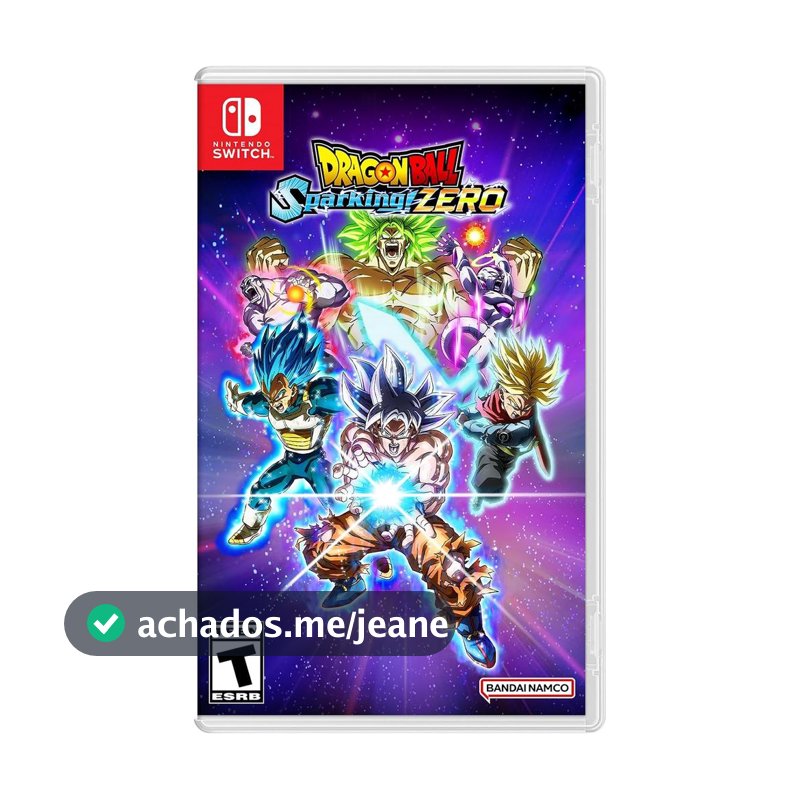 Dragon Ball Sparking Zero Launch Edition Switch Midia Fisica