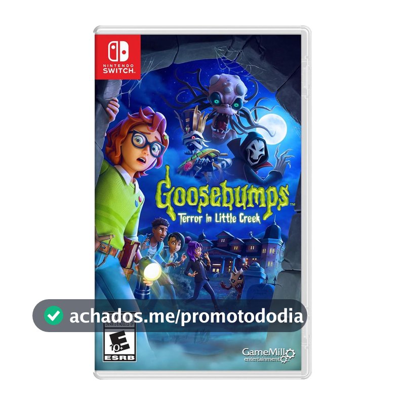 Goosebumps Terror in Little Creek Switch Midia Fisica