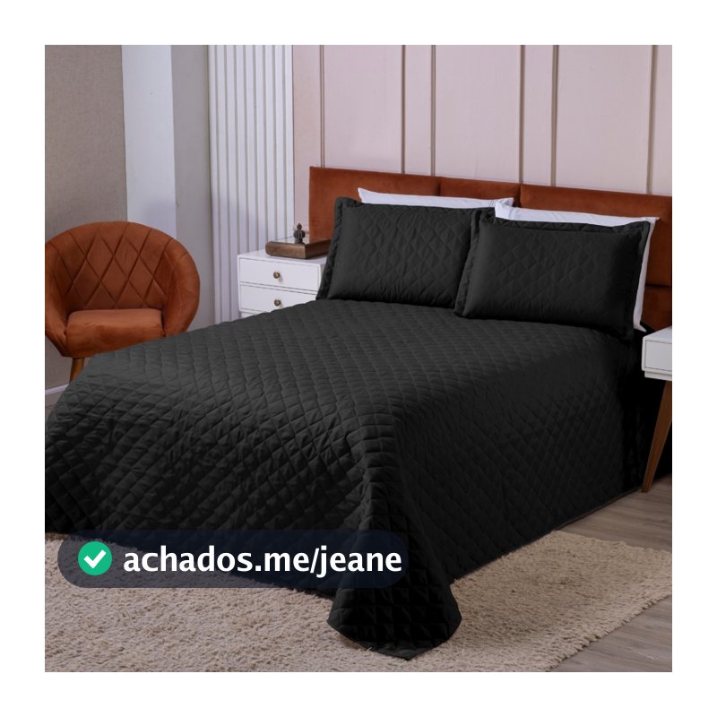Jogo De Cama Cobre Leito Liso Casal Veneza 3 Peças