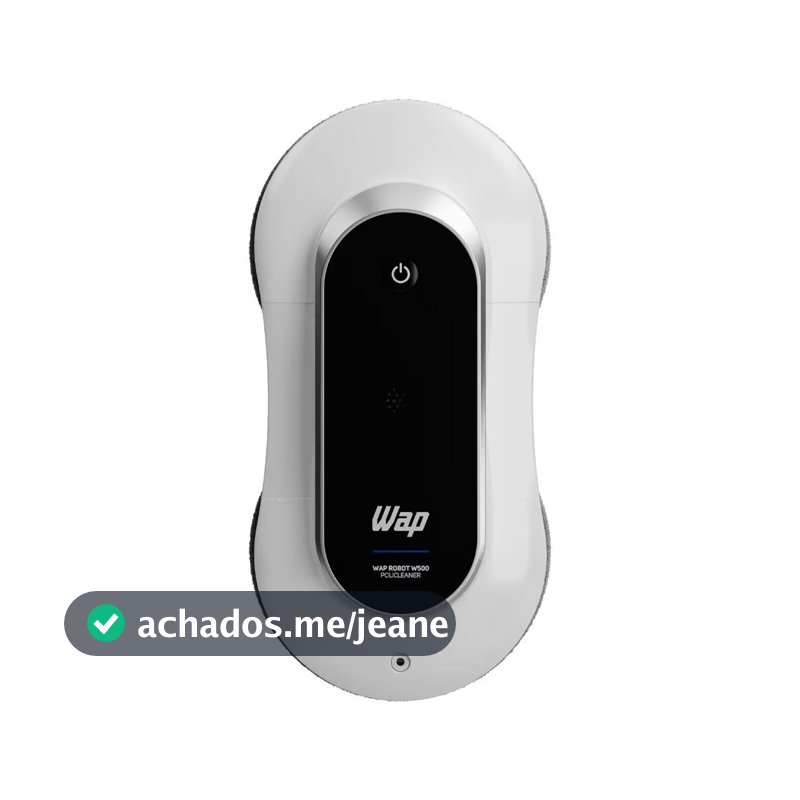 Robô de Limpeza Robot W500 Policlenear 72W Controle Remoto Wap