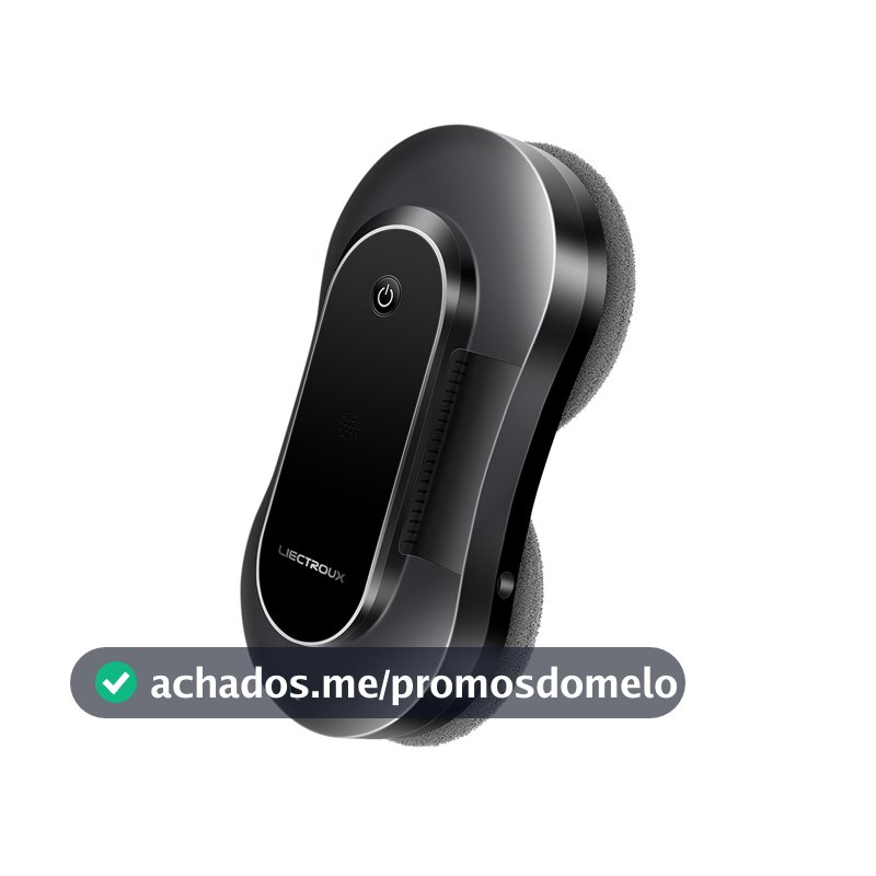 Robô Limpa Vidros e Janelas Liectroux YW810 - Limpeza para Vidros, Janelas, Espelhos e Azulejos, Controle via Aplicativo