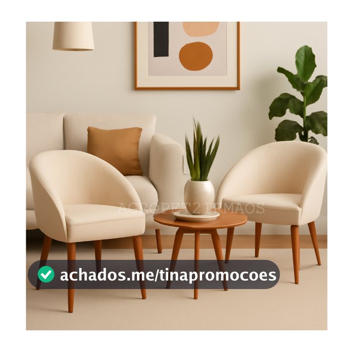 kIT 2 Cadeira Lua Decorativa Poltrona Lua Sala de Estar Salão Quarto Estética Decoração Recepção