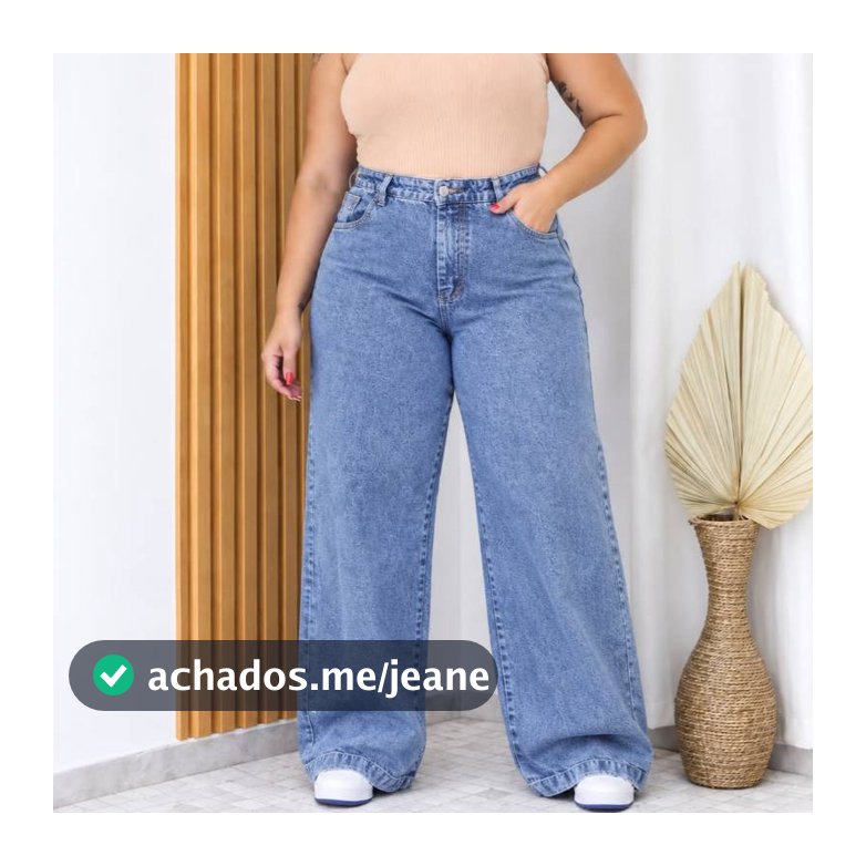 calça wide leg! PLUS SIZE PANTALONA 46 ao 56