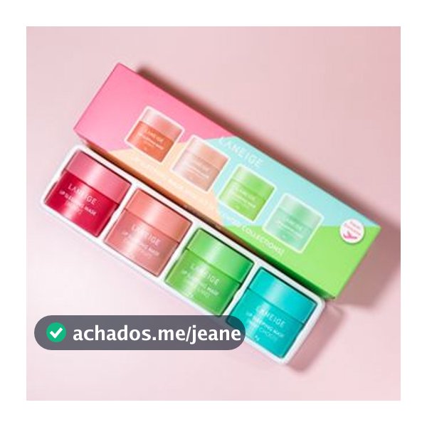 Laneige Lip Sleeping Mask Kit Máscara Noturna Labial 4 em 1 Reparador