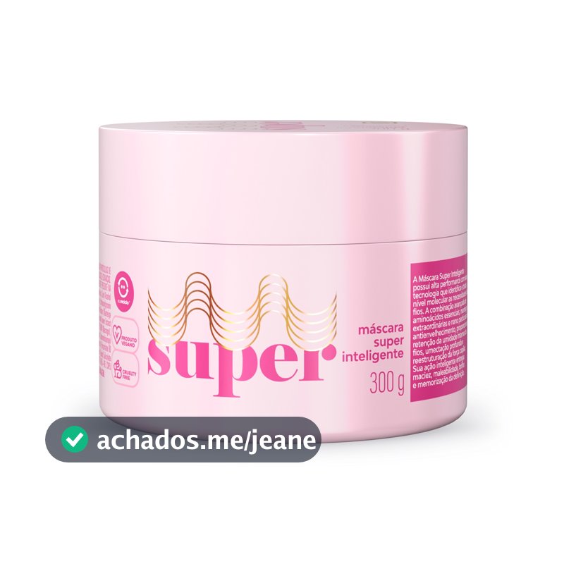 Máscara Super Inteligente 300g - Super Cacheada