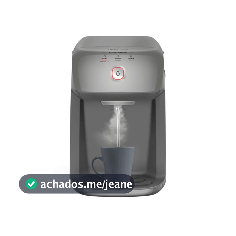 Purificador Electrolux com Compressor, Água Quente e Painel Digital Cinza (PH41X)