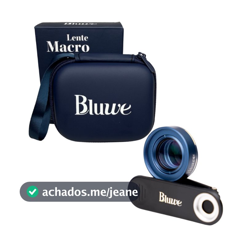 Lente Macro Beauty 4k 30-120mm Celuar Smartphone - Bluwe