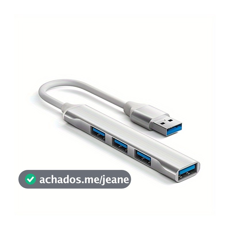 Tipo c Para 4 Portas Usb HUB Divisor De Carregador Adaptador USB3.0 De Alta Velocidade Laptop