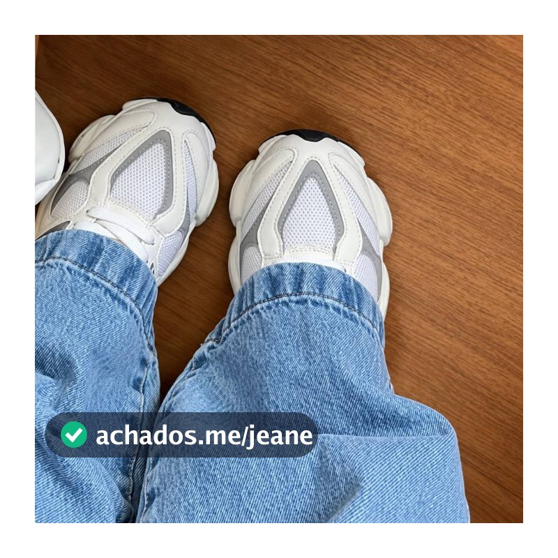 Tênis Casual Unissex Branco Cinza  Moderno Confortável para o Dia a Dia