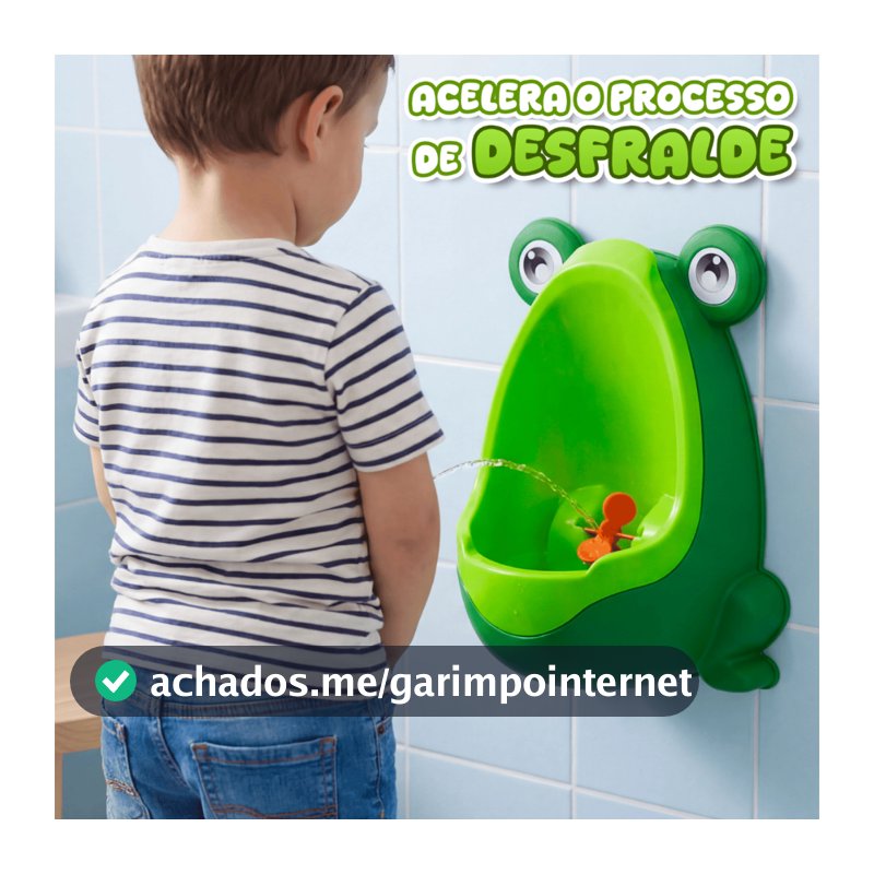 Mictorio Sapinho Infantil Troninho Penico Menino