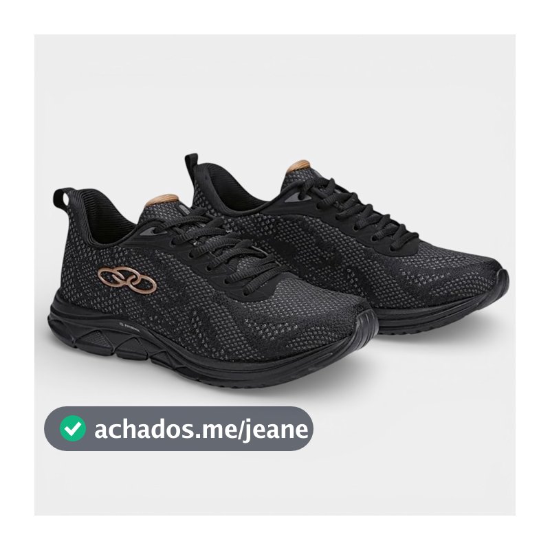 Tênis Olympikus Citrus 2 Feminino - Preto e Bronze
