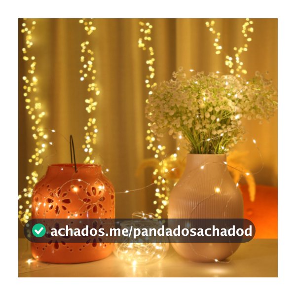 Fio De Fada De 2M Com Luzes De Fadas Led Para Decoração De Casa E Festa De Natal