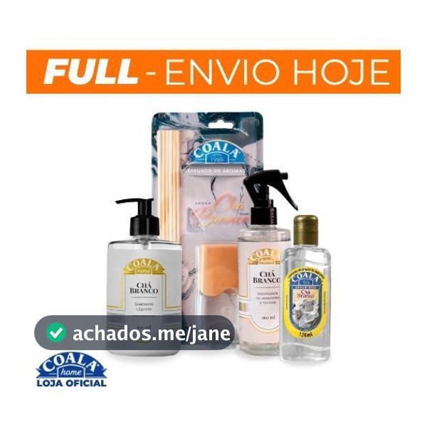 Kit coala Home Chá Branco - 4 Itens
