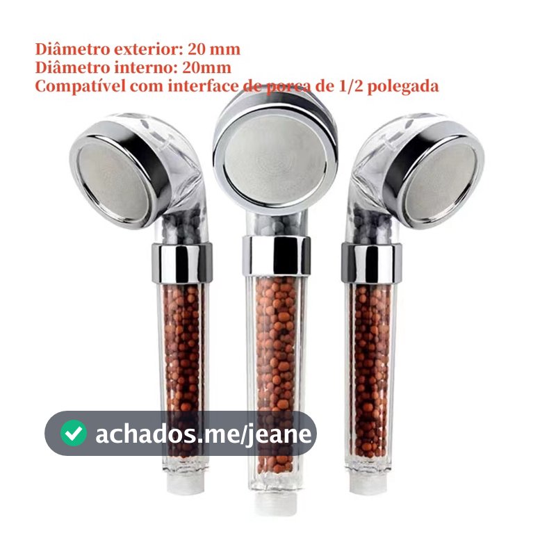 Chuveiro + De Alta Pressão Com Filtro De íons Salão De Beleza Lavatório/Barbeiro