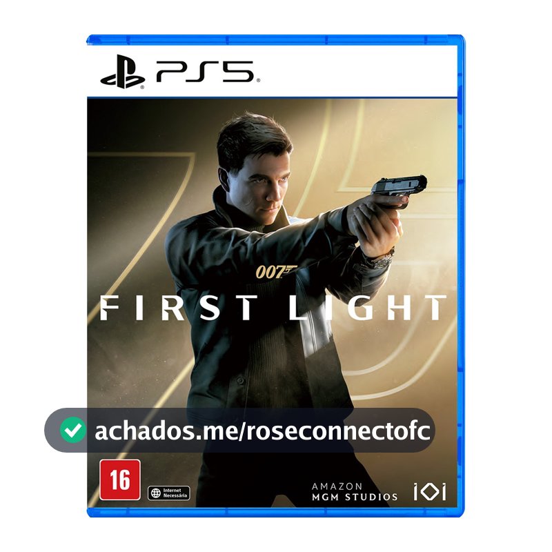 007 First Light - Playstation 5 Midia Fisica
