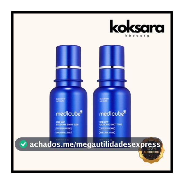 medicube zero Ampola De Poros De Tiro exosome De Um Dia 2000/7500 30ml , 2000 5ml