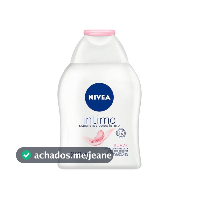 Sabonete Líquido Íntimo NIVEA Suave 250ml