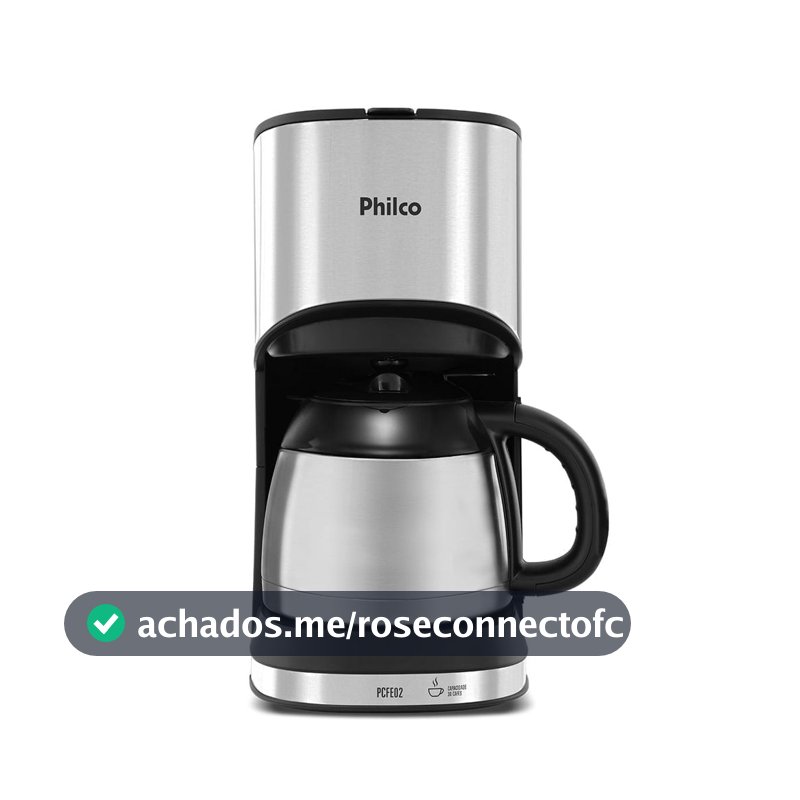 Cafeteira Philco 1L Jarra Térmica 30 Cafezinhos 700W PCFE02