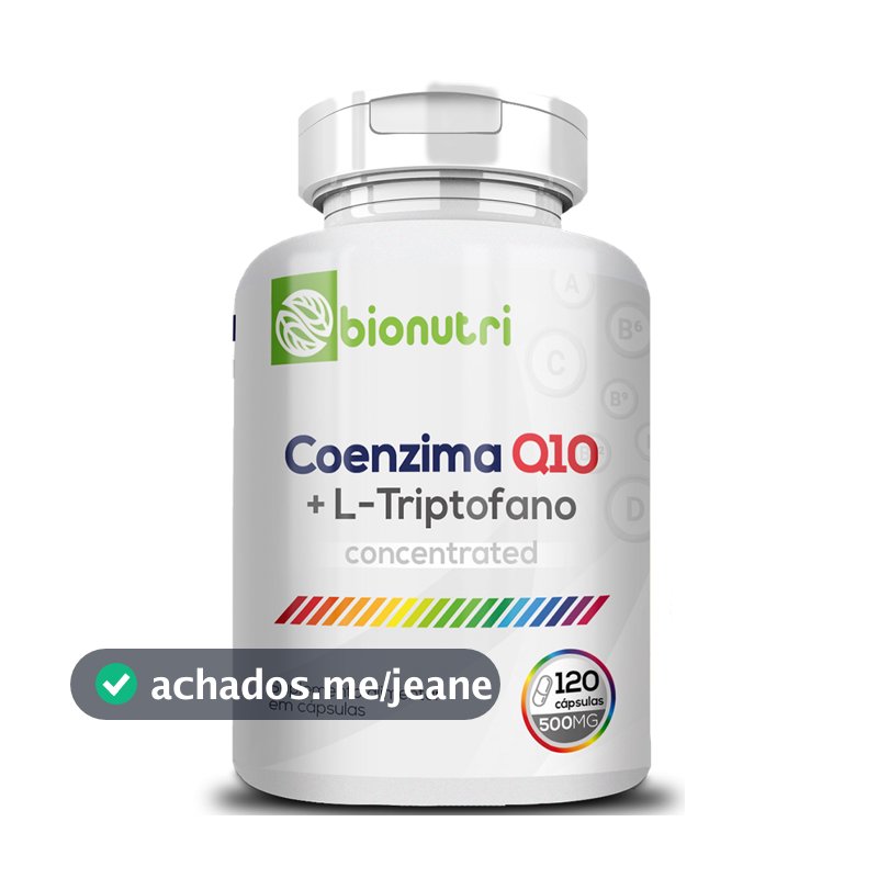 Coenzima Q10 120 Cápsulas 500Mg - Bionutri