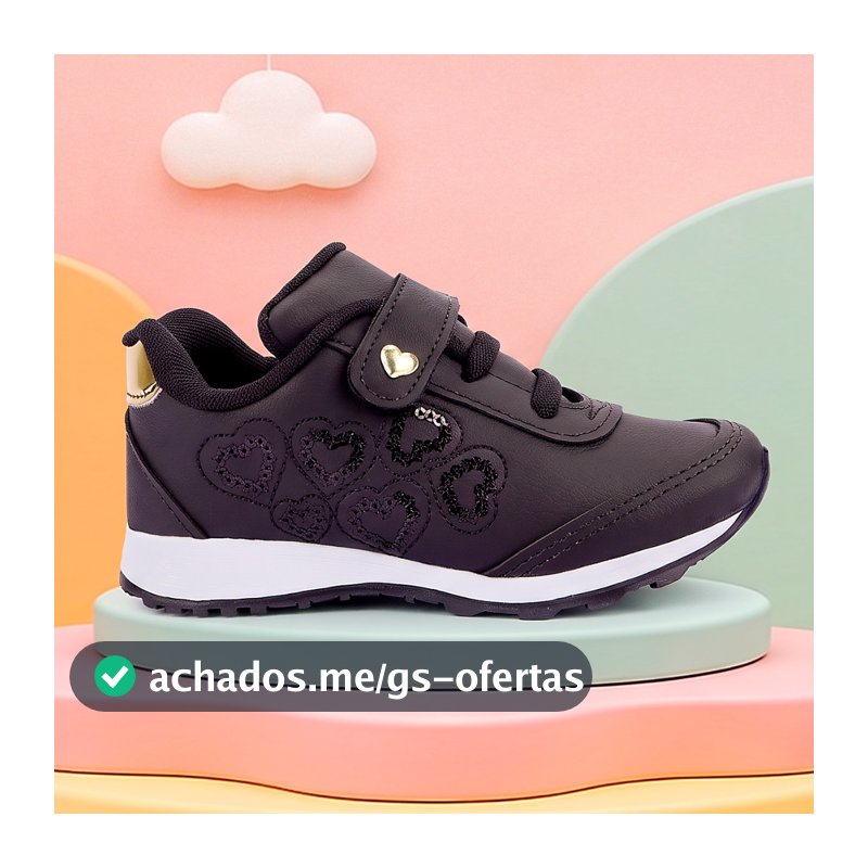 Tenis Infantil Feminino Menina Escolar Pronta Entrega