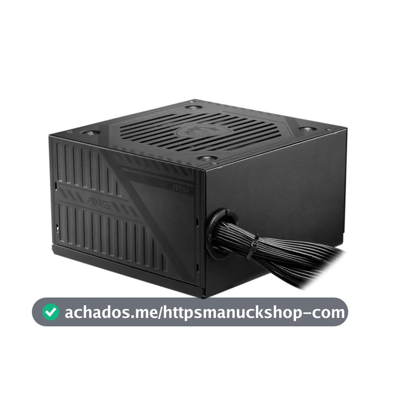 Fonte MSI MAG A650BNL, 650W, 80 Plus Bronze, PFC Ativo, ATX, 306-7ZPAX39-HH9