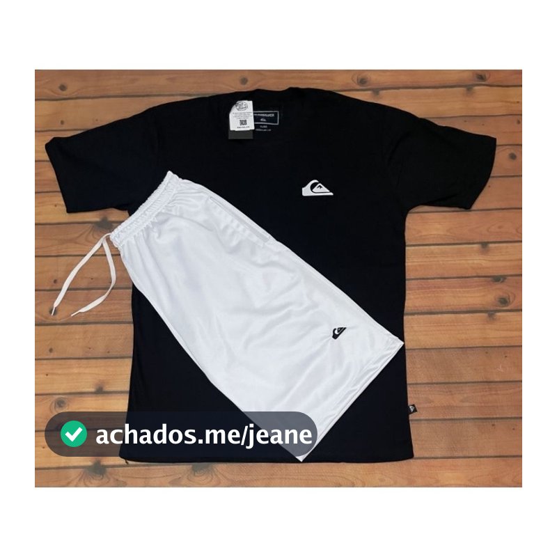 Conjunto Camisa e Bermuda Masculina