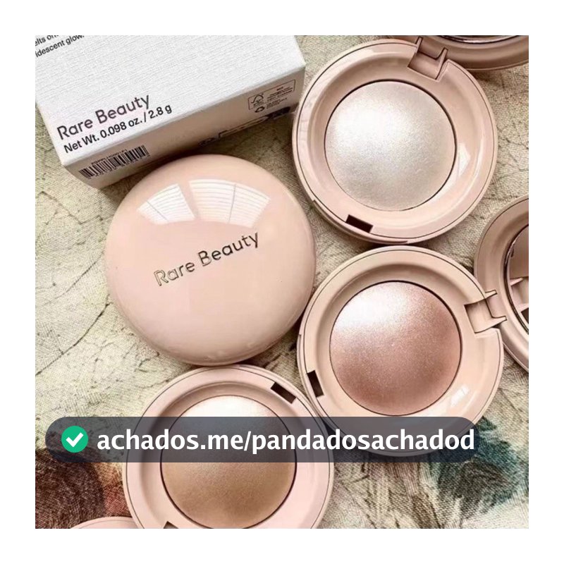 De Contorno E Iluminador De Beleza Com Maquiagem De Retoque De Alto Brilho